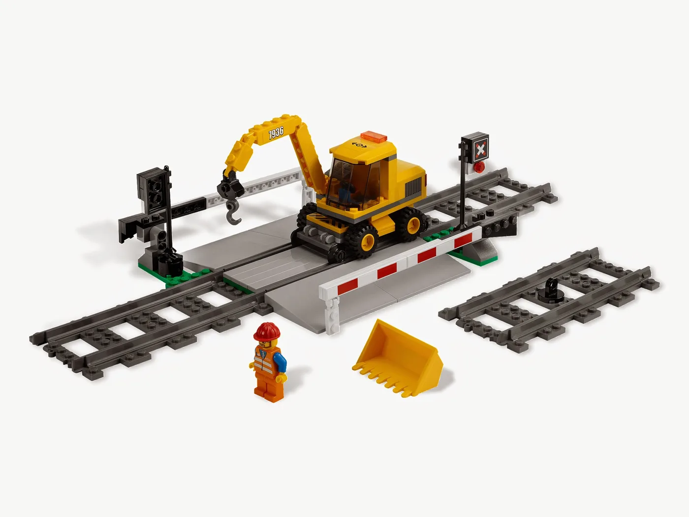 Dans le même style que le LEGO Passage à Niveau (7936-1) | Brick Broker