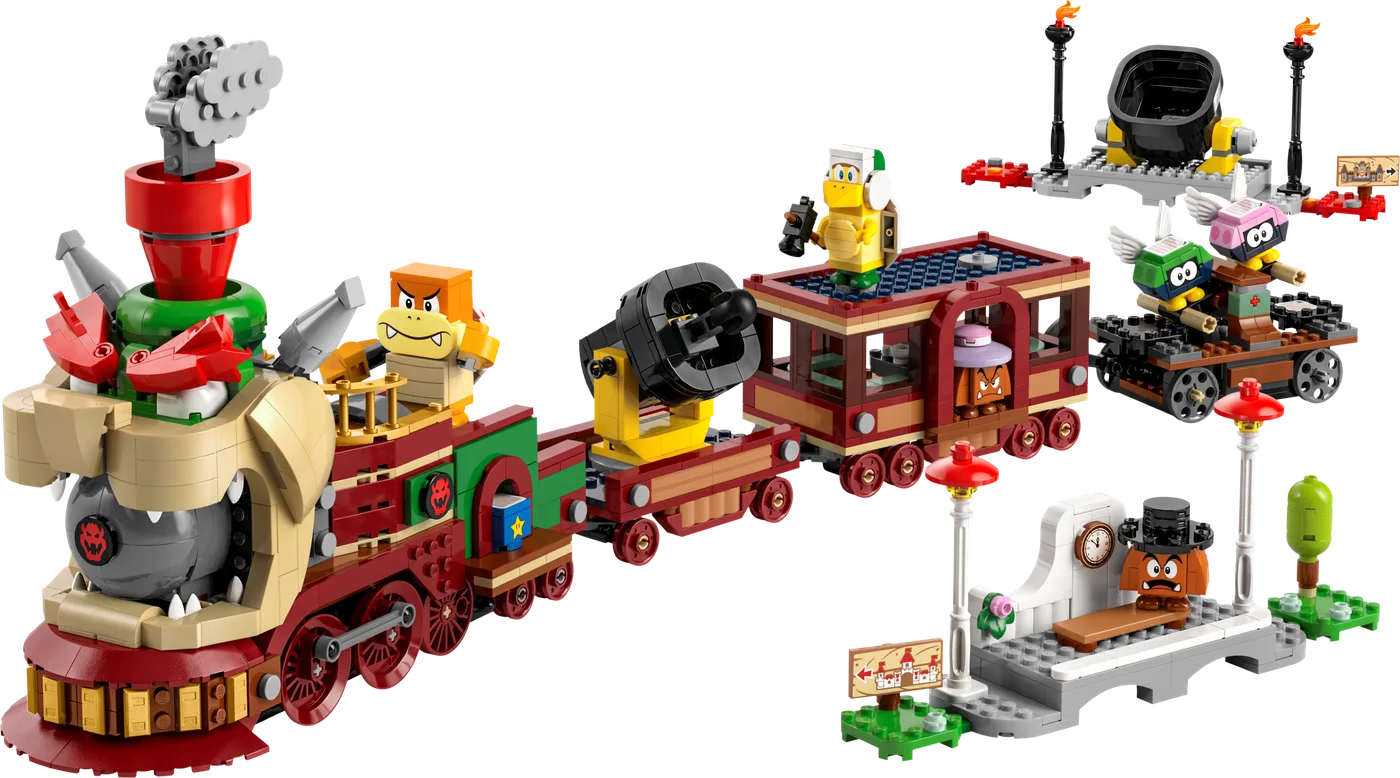 Dans le même style que le LEGO Le Train Express Bowser (71437-1) | Brick Broker
