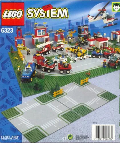 Dans le même style que le LEGO Plaques de carrefour (6323-1) | Brick Broker