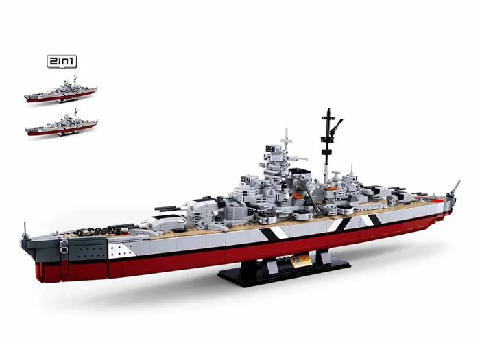 Sluban Bismarck 2 en 1 (SLB-M38-B1102) - prix | Brick Broker