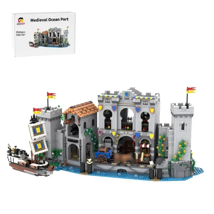 LesDiy Port fortifié - Construction alternative du château des chevaliers du Lion 10305 (LESDIY-3610360) - prix | Brick Broker