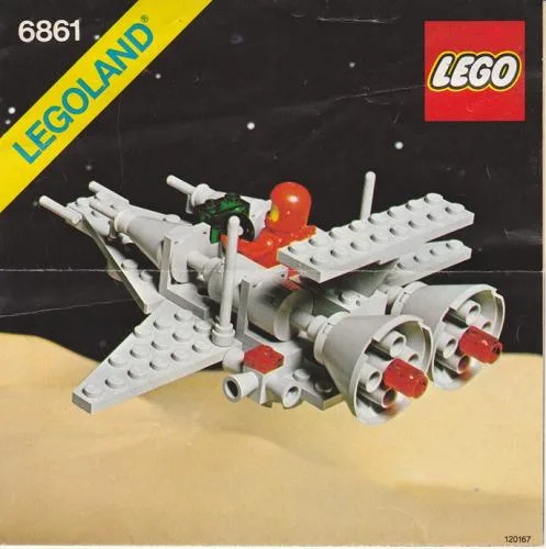 Dans le même style que le LEGO Vaisseau de Patrouille X1 (6861-1) | Brick Broker