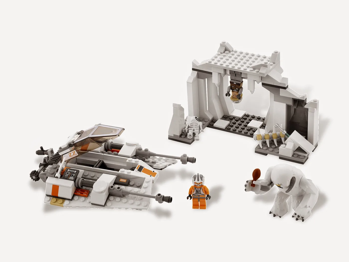 Dans le même style que le LEGO La grotte de Wampa sur Hoth (8089-1) | Brick Broker
