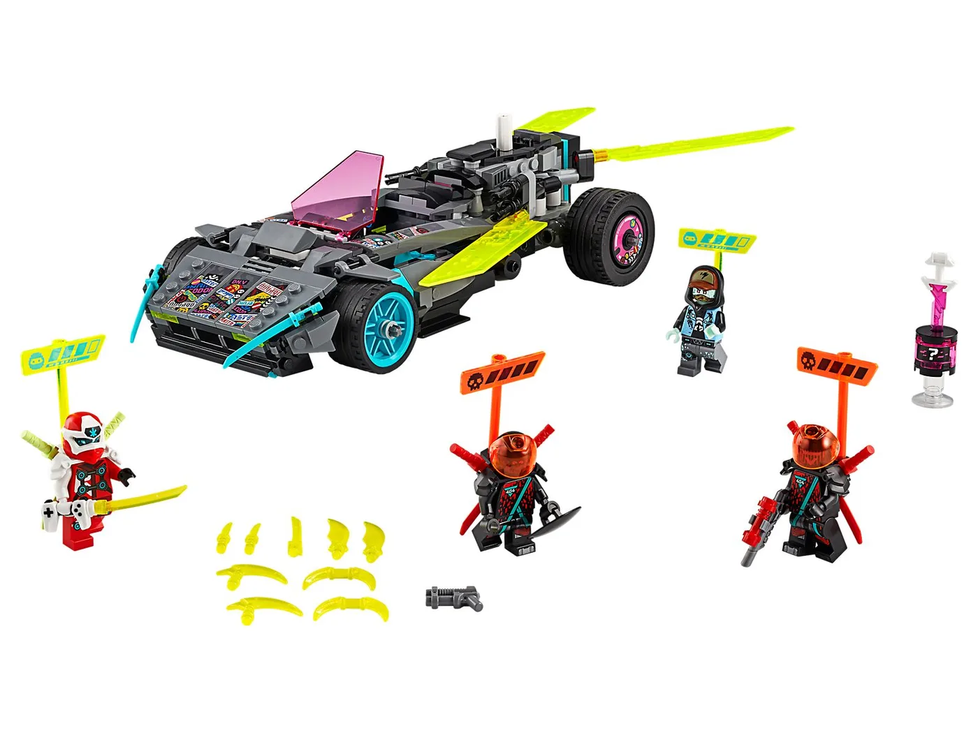 Dans le même style que le LEGO La Voiture Tuning Ninja (71710-1) | Brick Broker