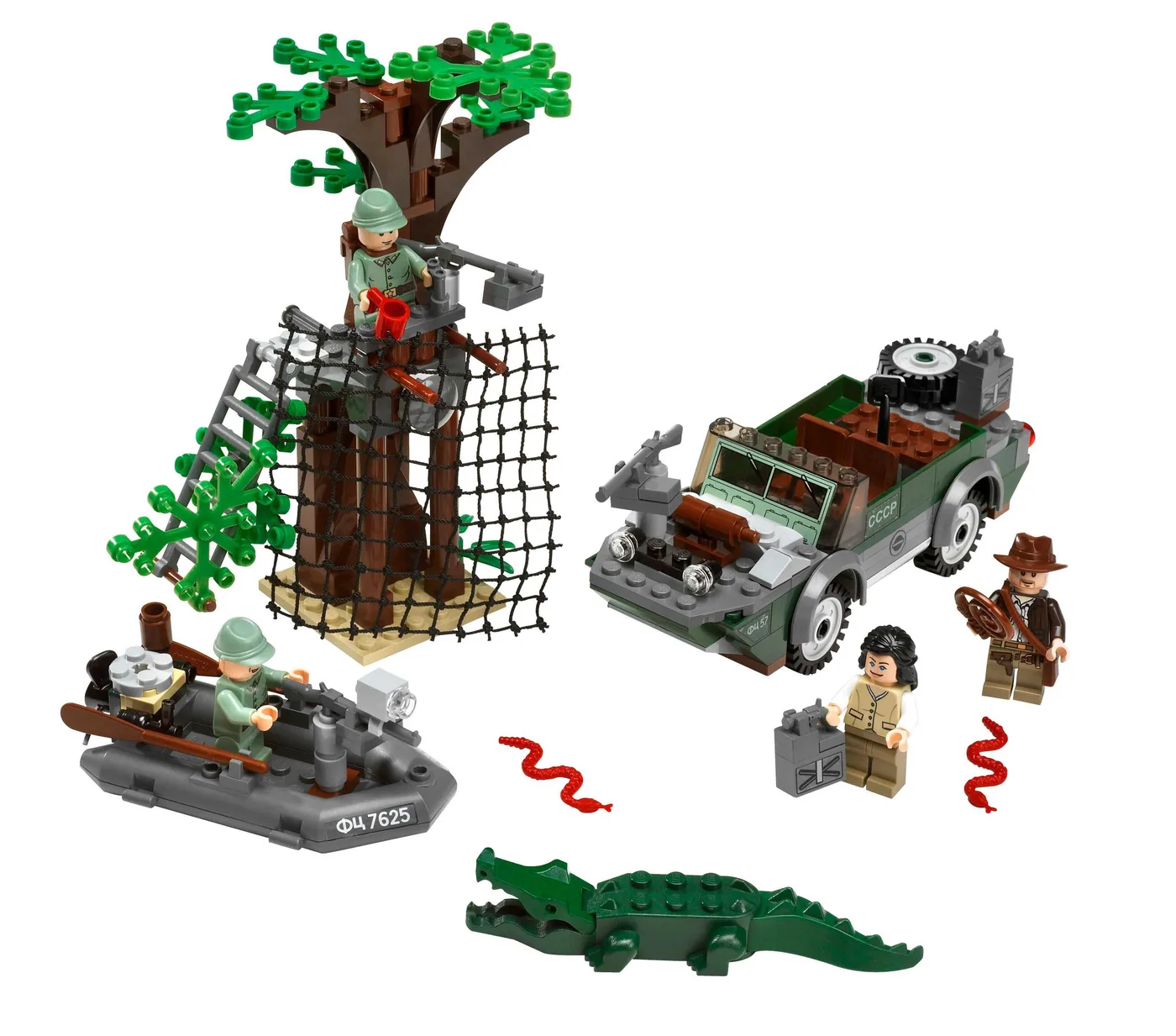 Dans le même style que le LEGO Course-poursuite sur la rivière (7625-1) | Brick Broker