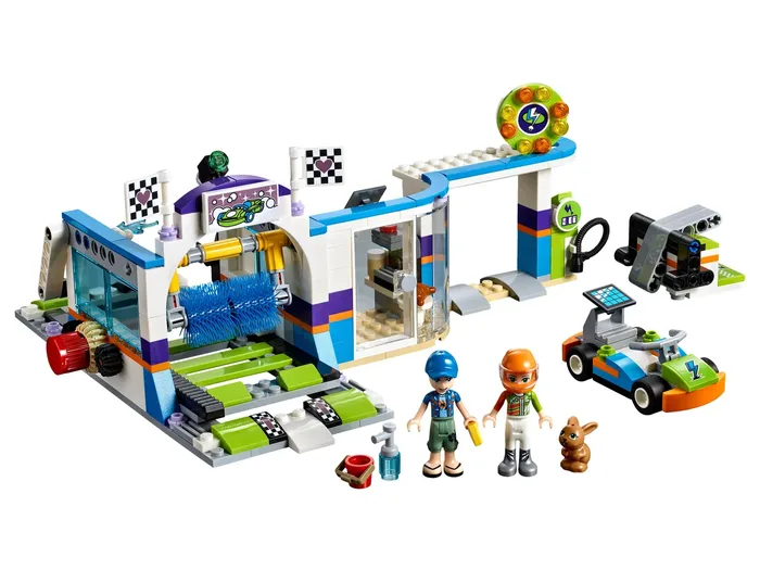 LEGO 41350 Lavage auto et brosses tournantes - prix | Brick Broker