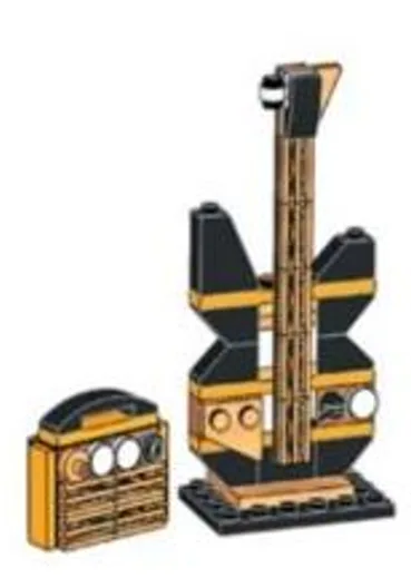 Dans le même style que le LEGO Guitare rock (6652991-1) | Brick Broker