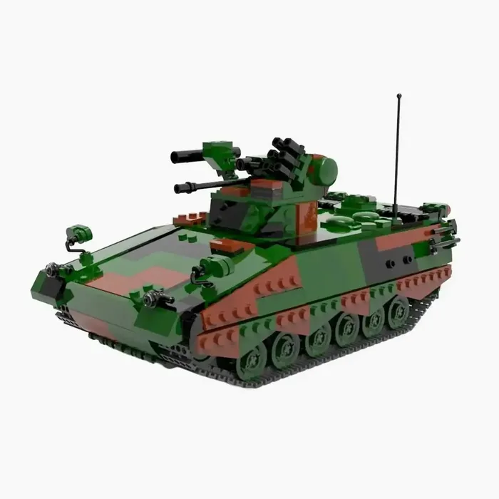 BlueBrixx Véhicule de combat d'infanterie Marder, Bundeswehr (BB-103097) - prix | Brick Broker