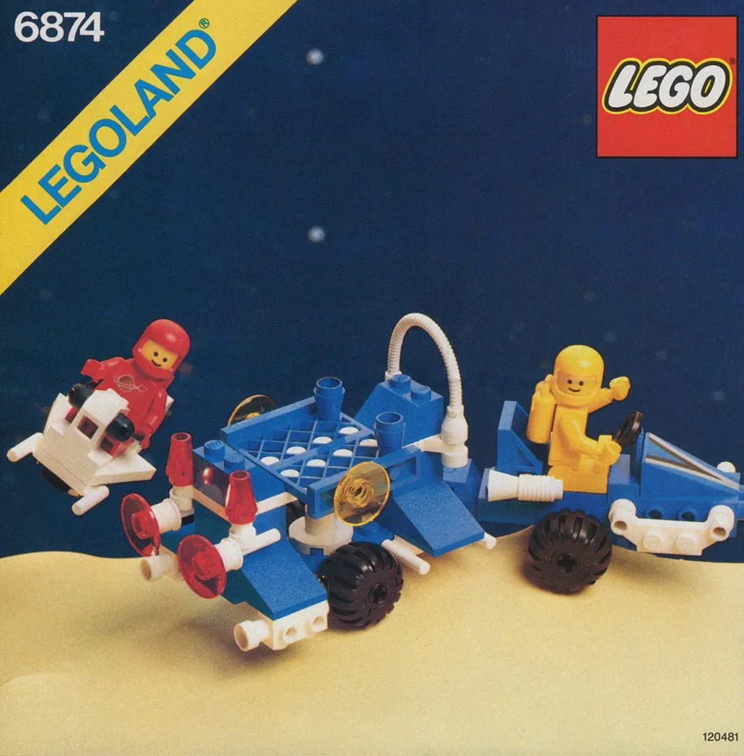 Dans le même style que le LEGO Rover lunaire (6874-1) | Brick Broker