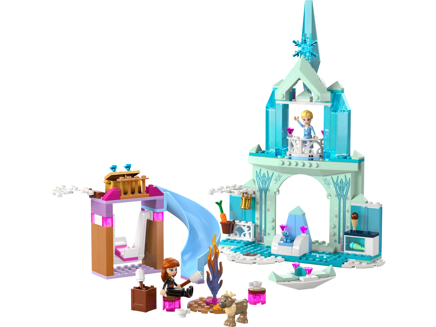 Dans le même style que le LEGO Le Château Gelé d'Elsa (43238-1) | Brick Broker