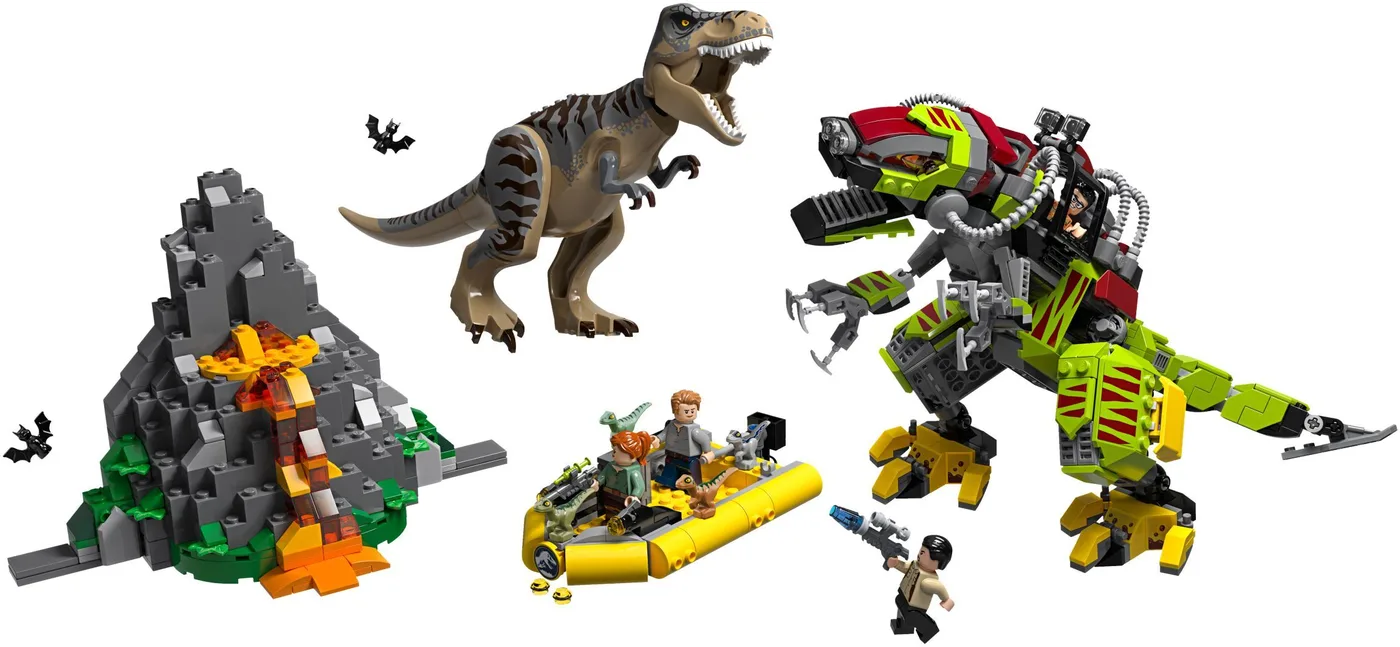 Dans le même style que le LEGO Combat T. rex contre Dino-Mech (75938-1) | Brick Broker