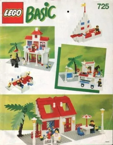 Dans le même style que le LEGO Ensemble de construction de base (725-1) | Brick Broker