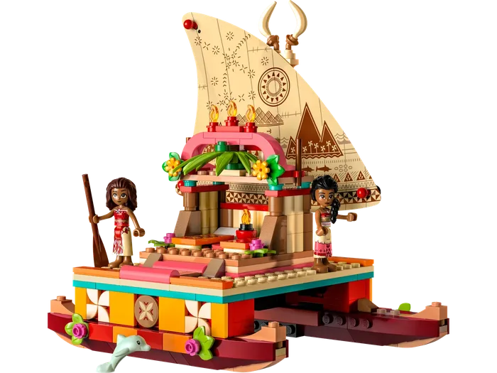 LEGO 43210 Le bateau d’exploration de Vaiana - prix | Brick Broker