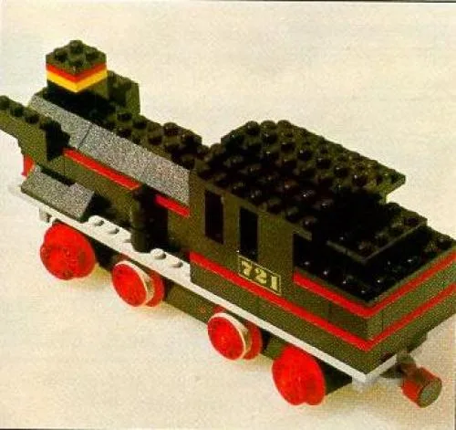 Dans le même style que le LEGO Locomotive à vapeur (721-1) | Brick Broker