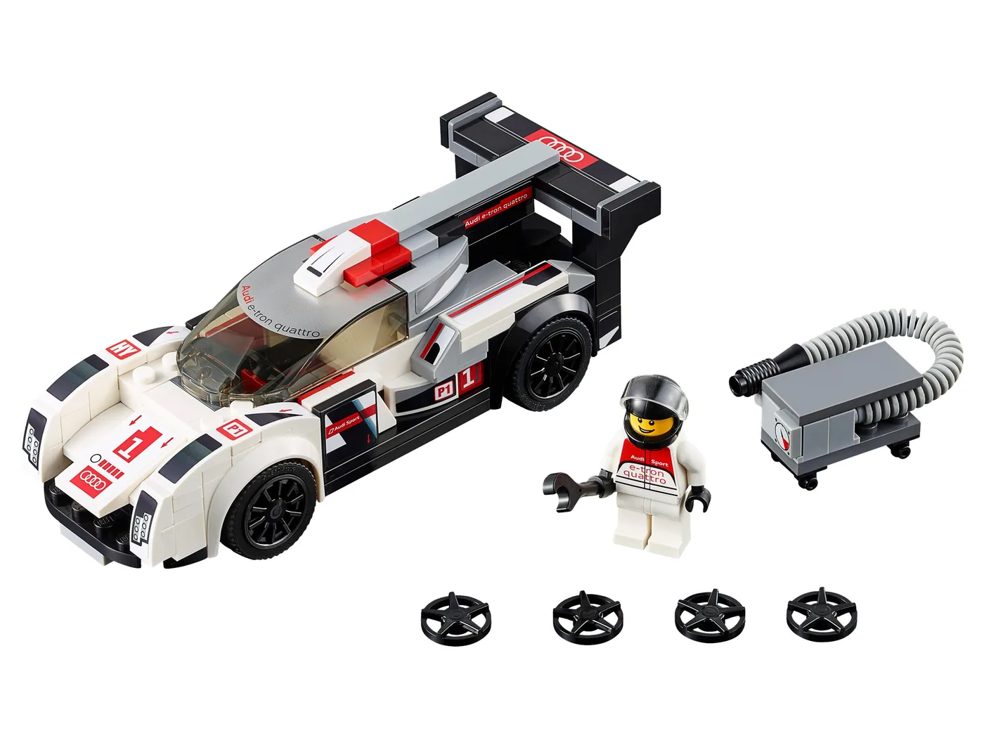 Dans le même style que le LEGO Audi R18 e-tron quattro (75872-1) | Brick Broker