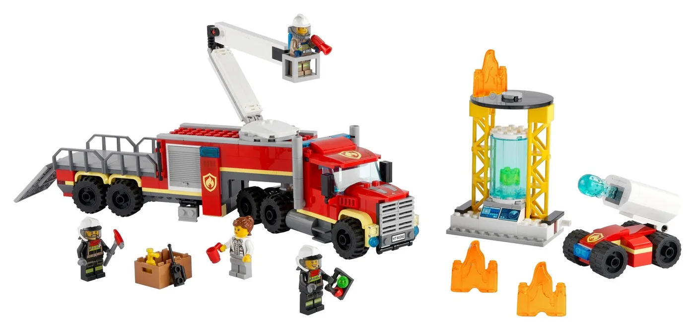 Dans le même style que le LEGO Unité de Commandement des Pompiers (60282-1) | Brick Broker