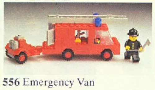 LEGO 556 Fourgon d'intervention incendie - prix | Brick Broker