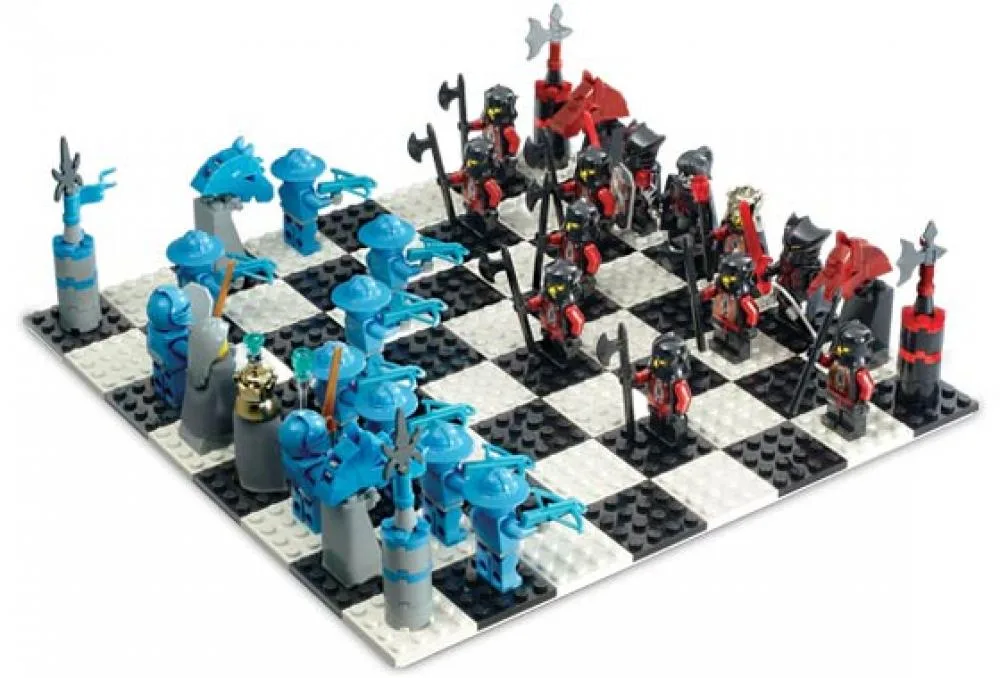 Dans le même style que le LEGO Échecs Knights' Kingdom (851499-1) | Brick Broker
