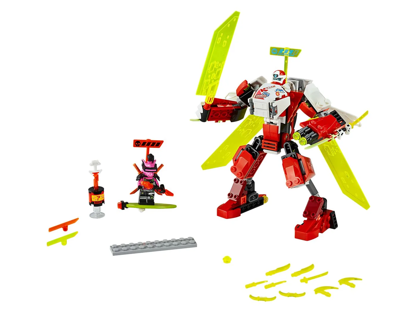 Dans le même style que le LEGO Le Jet robot de Kai (71707-1) | Brick Broker