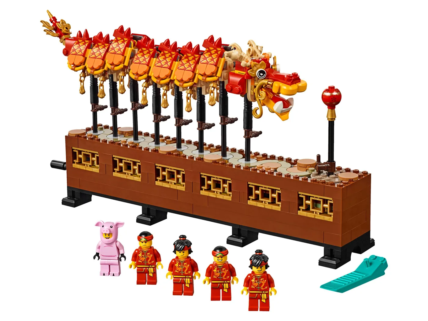 Dans le même style que le LEGO Danse du dragon (80102-1) | Brick Broker