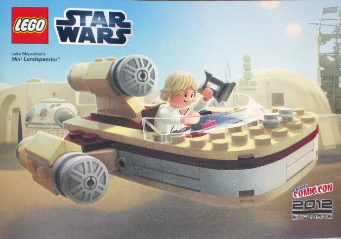 Dans le même style que le LEGO Mini Landspeeder de Luke Skywalker (COMCON024-1) | Brick Broker