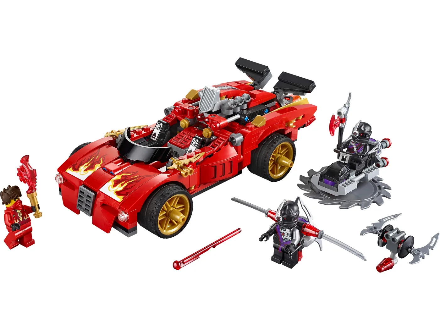 Dans le même style que le LEGO Chargeur Ninja X-1 (70727-1) | Brick Broker