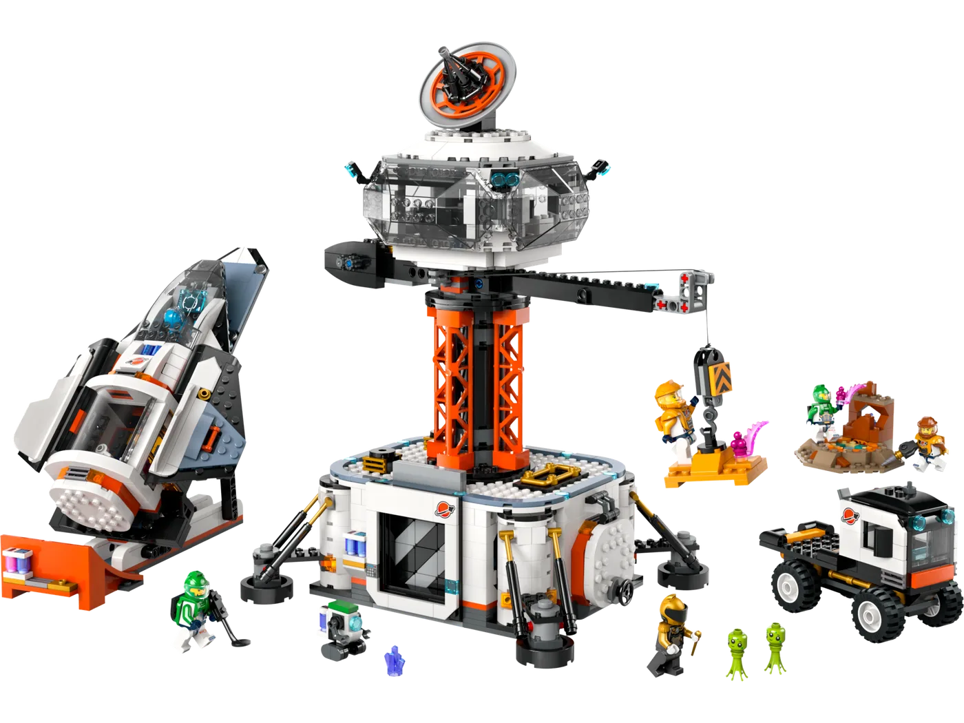 Dans le même style que le LEGO Base Spatiale et Rampe de Lancement de Fusée (60434-1) | Brick Broker