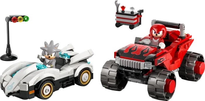LEGO 77118 La Voiture de Silver contre le Monster Truck de Knuckles - prix | Brick Broker