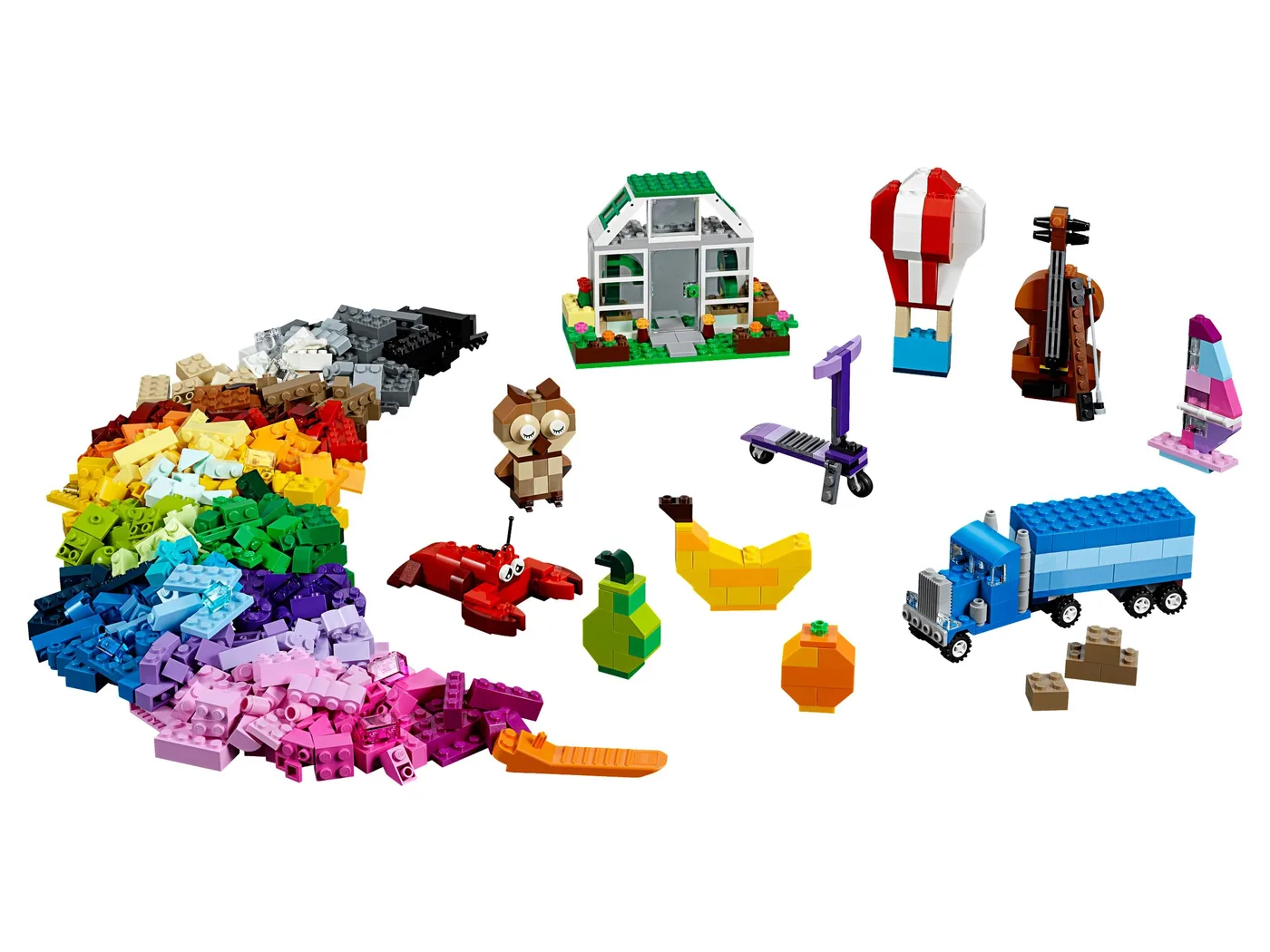 Dans le même style que le LEGO Le set de briques créatives LEGO (10705-1) | Brick Broker
