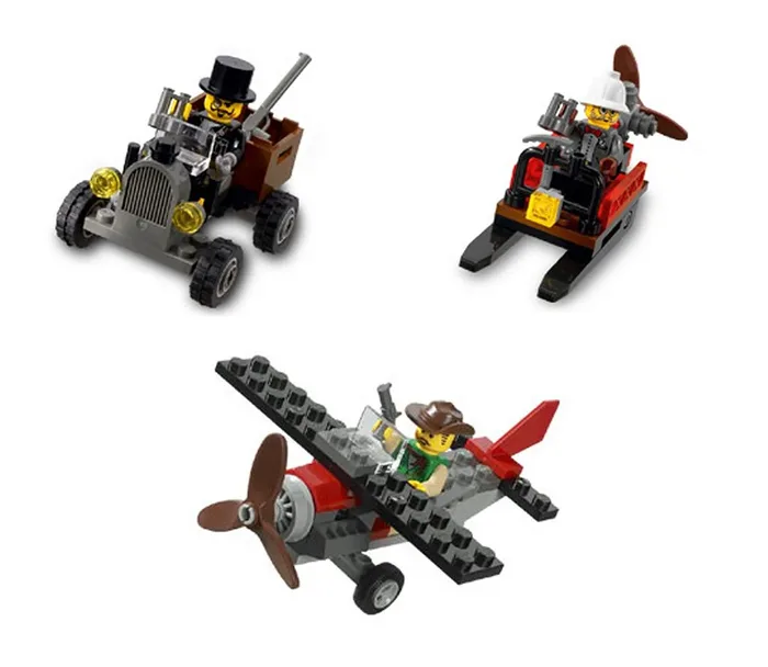 LEGO Kit de Voyage du Monde de l'Expédition Orient (K7422-1) - prix | Brick Broker