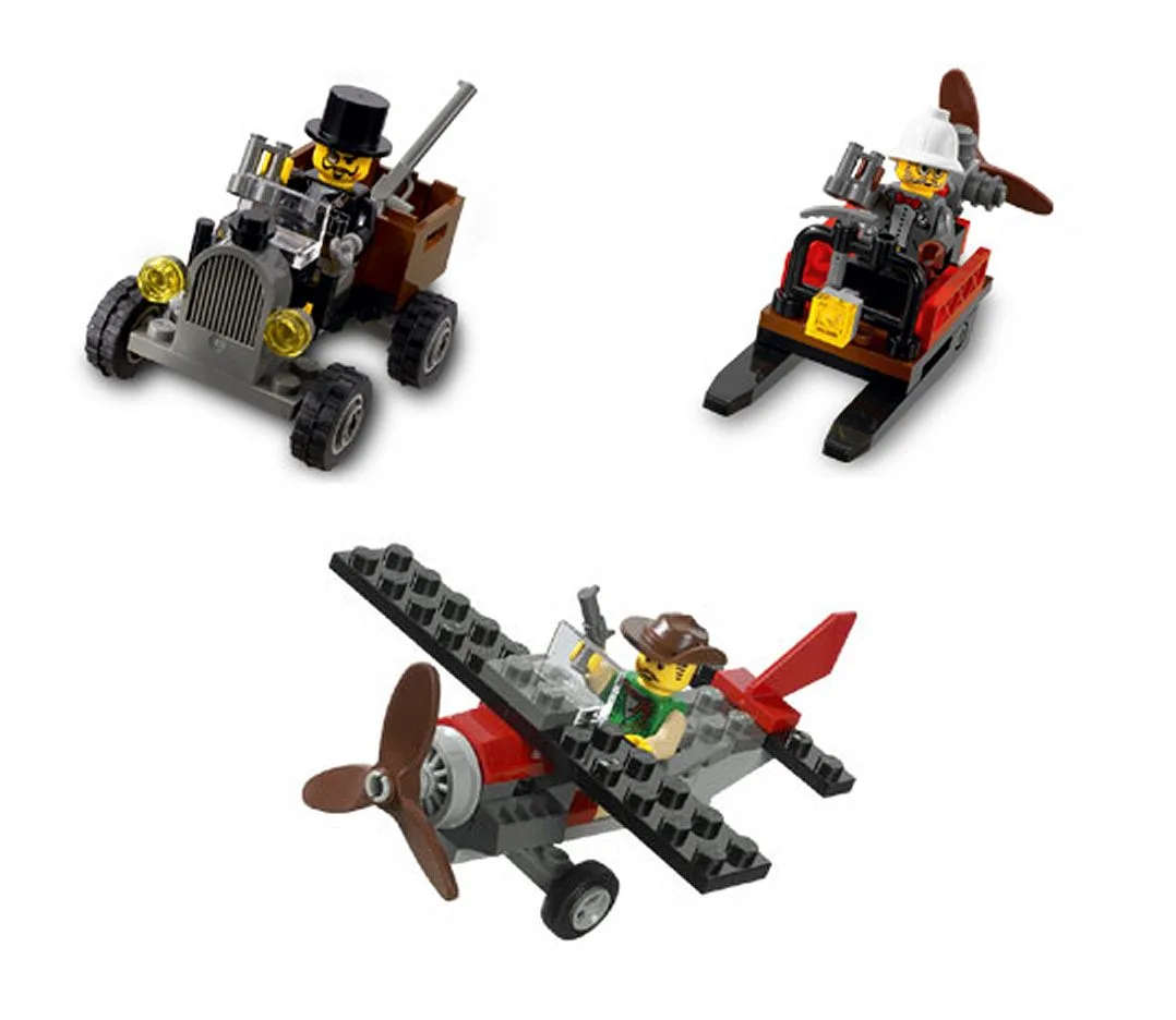 Dans le même style que le LEGO Kit de Voyage du Monde de l'Expédition Orient (K7422-1) | Brick Broker