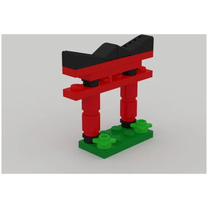 Dans le même style que le LEGO Micro Sanctuaire Shinto (TRUNINJAGO-1) | Brick Broker