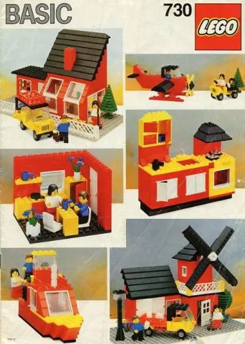 Dans le même style que le LEGO Ensemble de Construction de Base (730-2) | Brick Broker