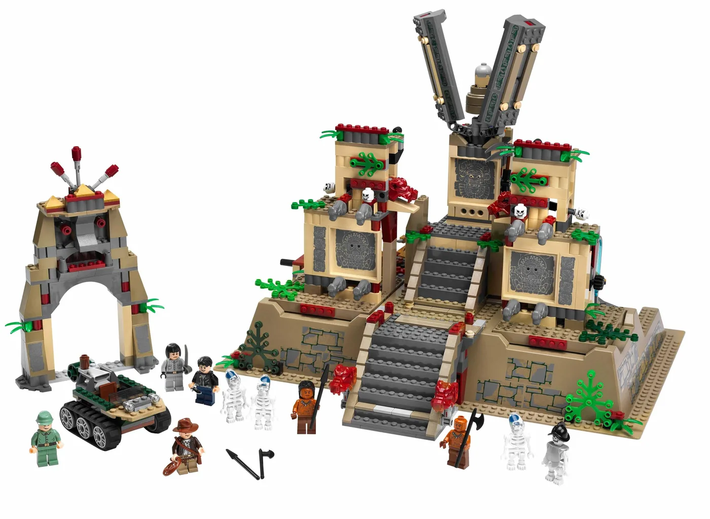Dans le même style que le LEGO Temple du crâne de cristal (7627-1) | Brick Broker
