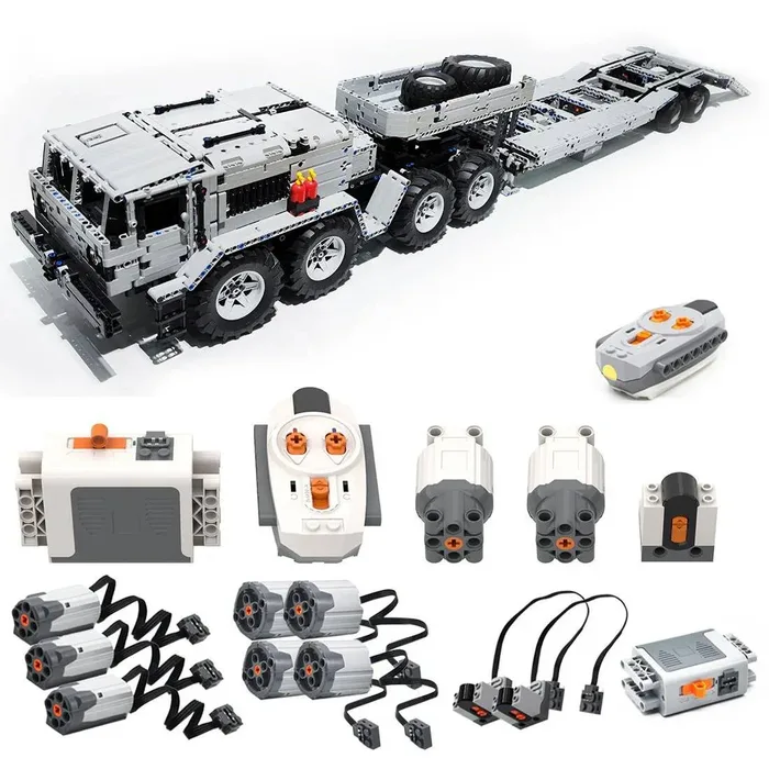 LesDiy Camion militaire MAZ-537 8x8 avec remorque électrique (LESDIY-3384378) - prix | Brick Broker