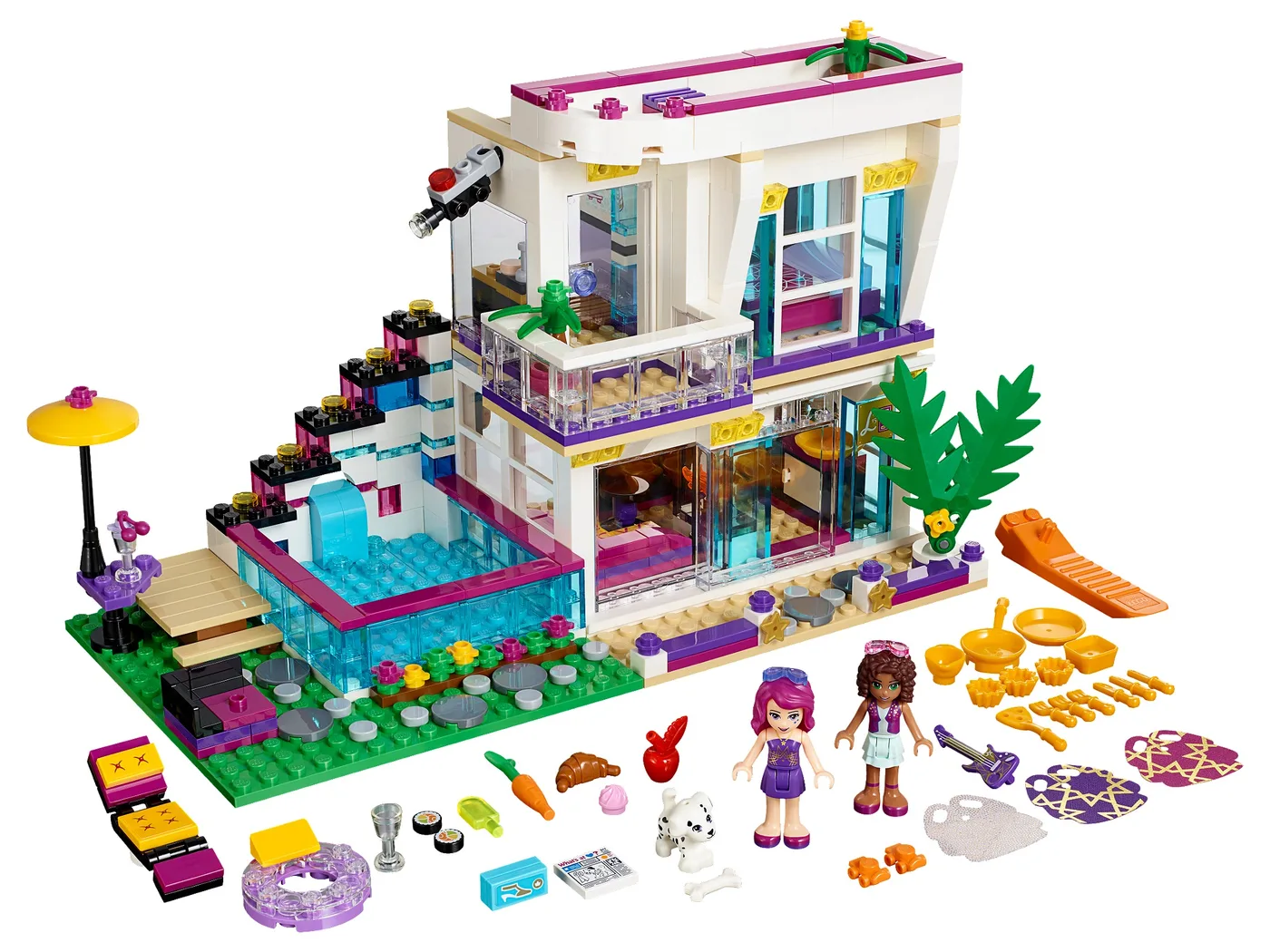 Dans le même style que le LEGO La maison de Livi, star de la pop (41135-1) | Brick Broker
