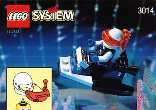 Dans le même style que le LEGO Scooter Planète Glace (3014-1) | Brick Broker