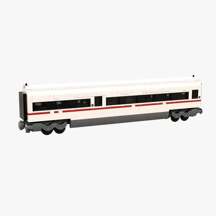 BlueBrixx Train express Voiture-restaurant blanche et rouge (BB-104732) - prix | Brick Broker