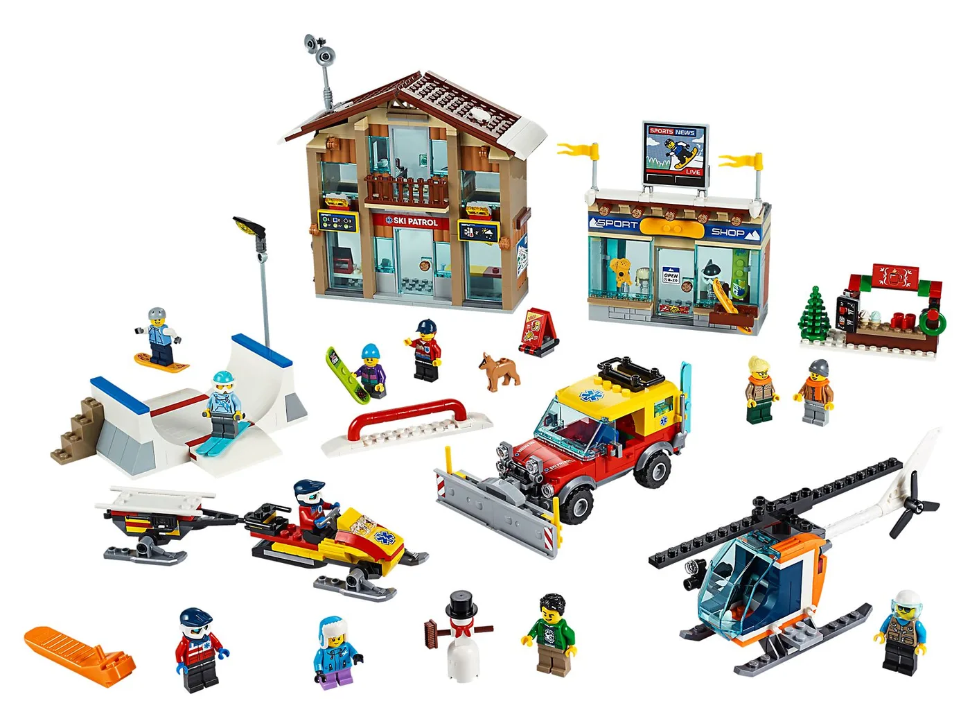 Dans le même style que le LEGO La station de ski (60203-1) | Brick Broker