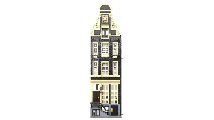 BlueBrixx Façade de maison néerlandaise Amstel 3 (BB-104914) - prix | Brick Broker