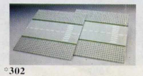 Dans le même style que le LEGO Plaques de route droites (avec passage piéton) (302-2) | Brick Broker