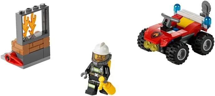 Dans le même style que le LEGO Le quad des pompiers (60105-1) | Brick Broker