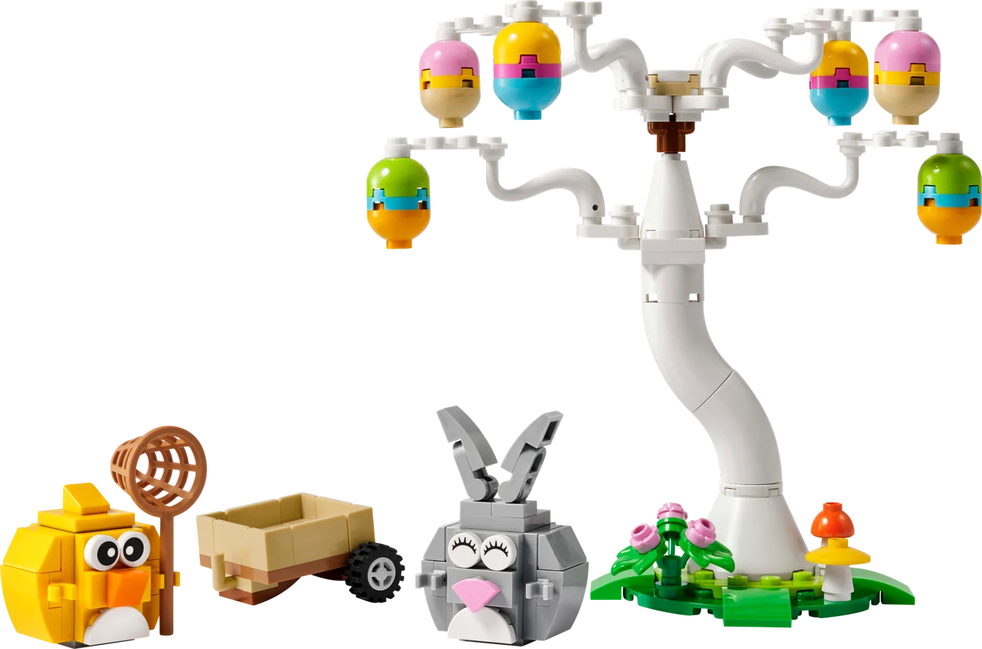 Dans le même style que le LEGO Chasse aux œufs du Lapin de Pâques et du Poussin (40808-1) | Brick Broker
