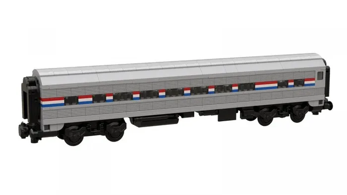 BlueBrixx Voiture de passager USA gris-noir (BB-103858) - prix | Brick Broker