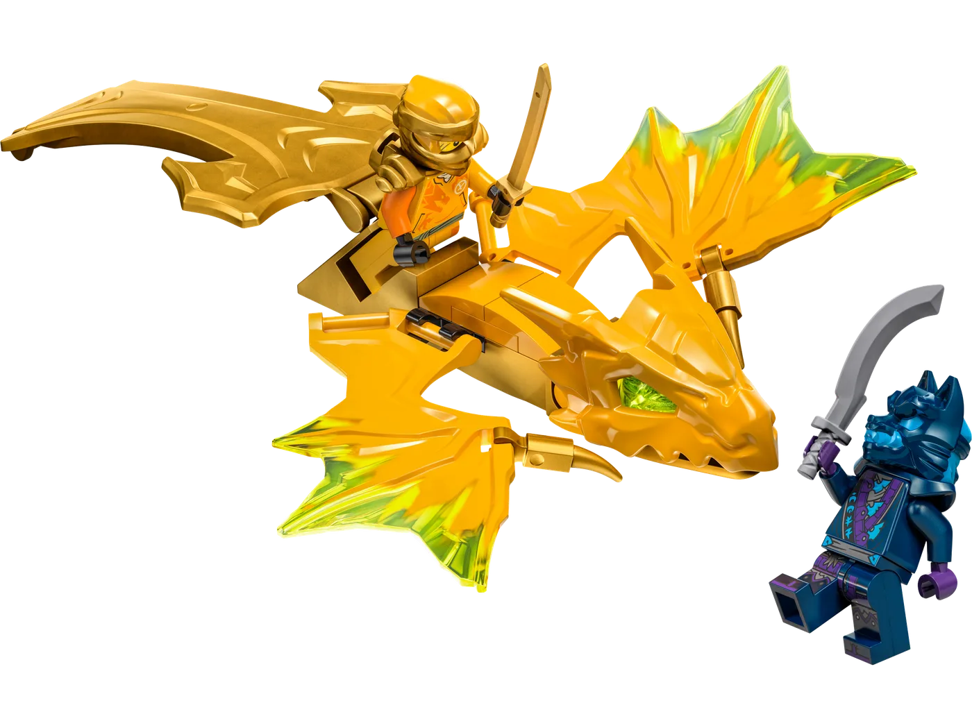 Dans le même style que le LEGO L'Attaque du dragon ascendant d'Arin (71803-1) | Brick Broker