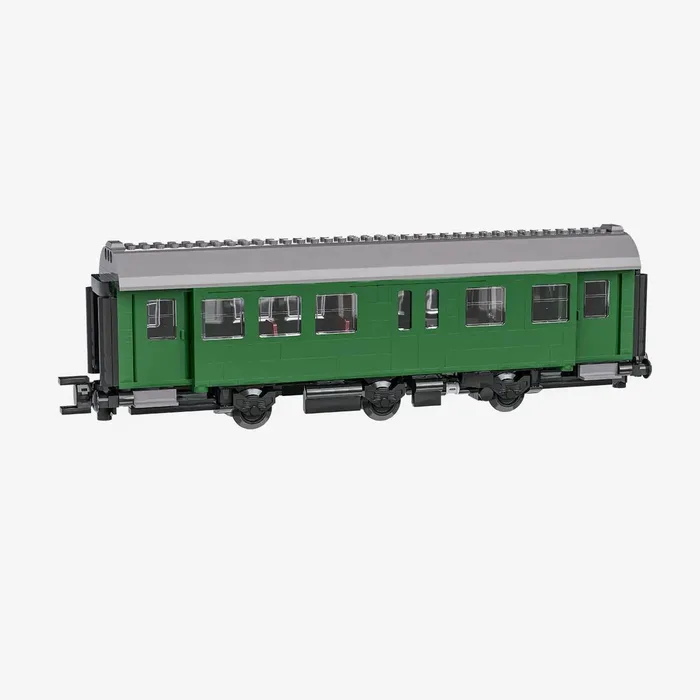 BlueBrixx Voiture de transformation 2e classe et compartiment à bagages (8w) (BB-109265) - prix | Brick Broker