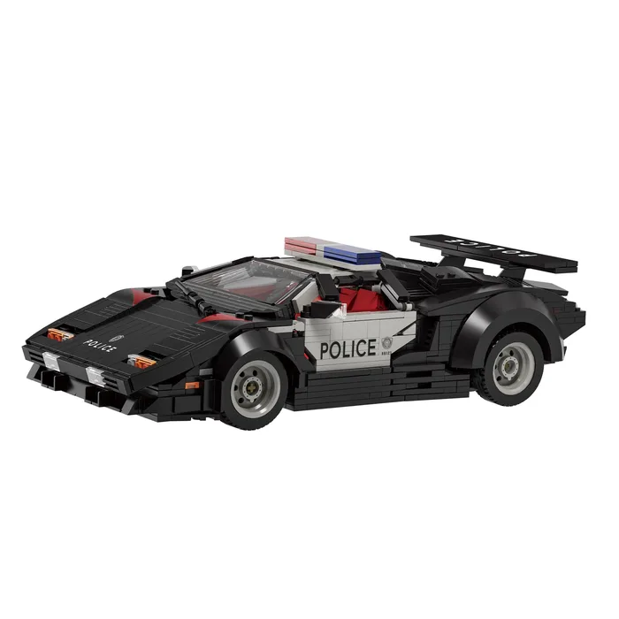 JIESTAR Kit de modèle Xbert Police Super Racer (JS-66121) - prix | Brick Broker