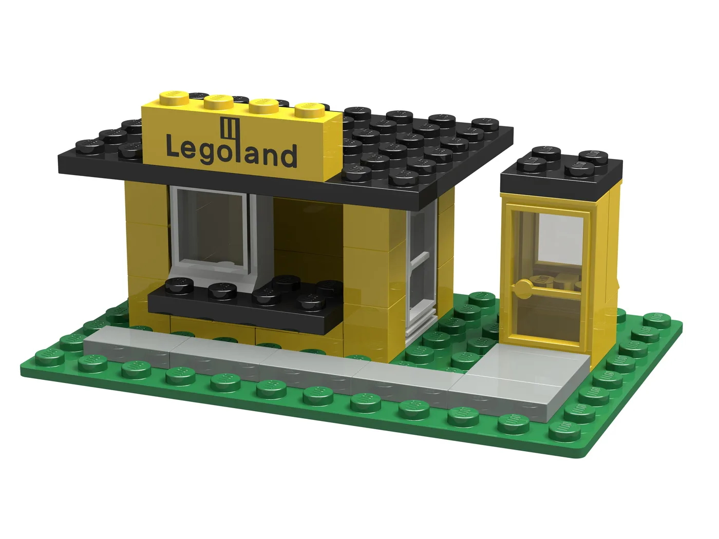 Dans le même style que le LEGO Kiosque (608-1) | Brick Broker