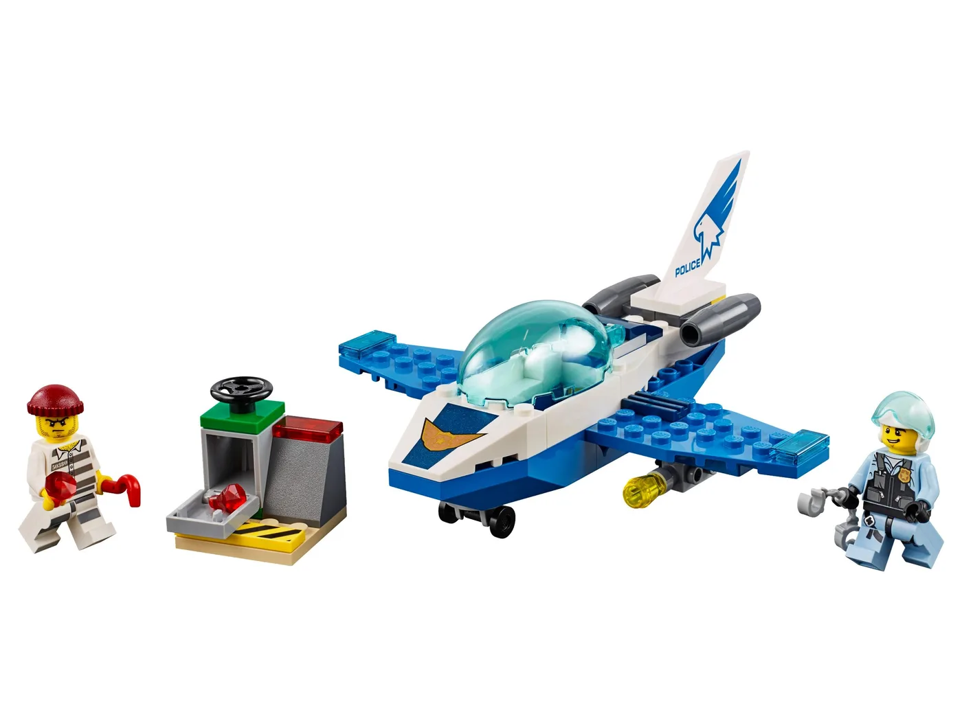 Dans le même style que le LEGO Patrouille aérienne de police (60206-1) | Brick Broker