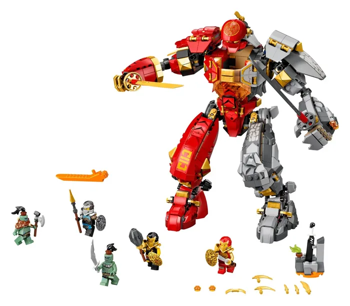 LEGO 71720 Le robot de pierre de feu - prix | Brick Broker